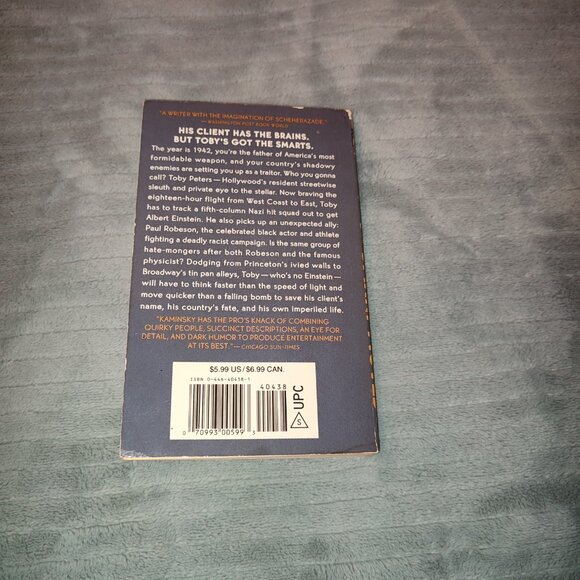 Mystery Book Einstein Toby Peters Smart Moves by Stuart M Kaminsky New York - Picture 5 of 8